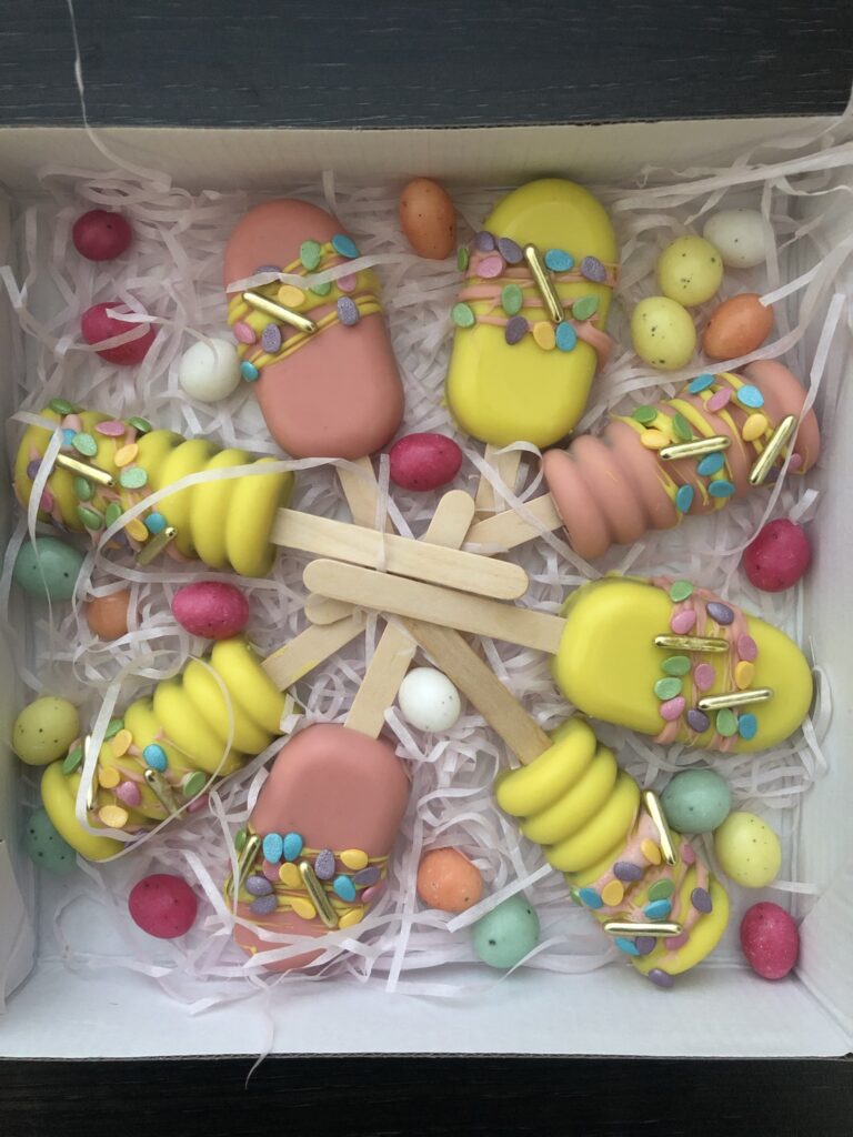 cakesicles voor Pasen