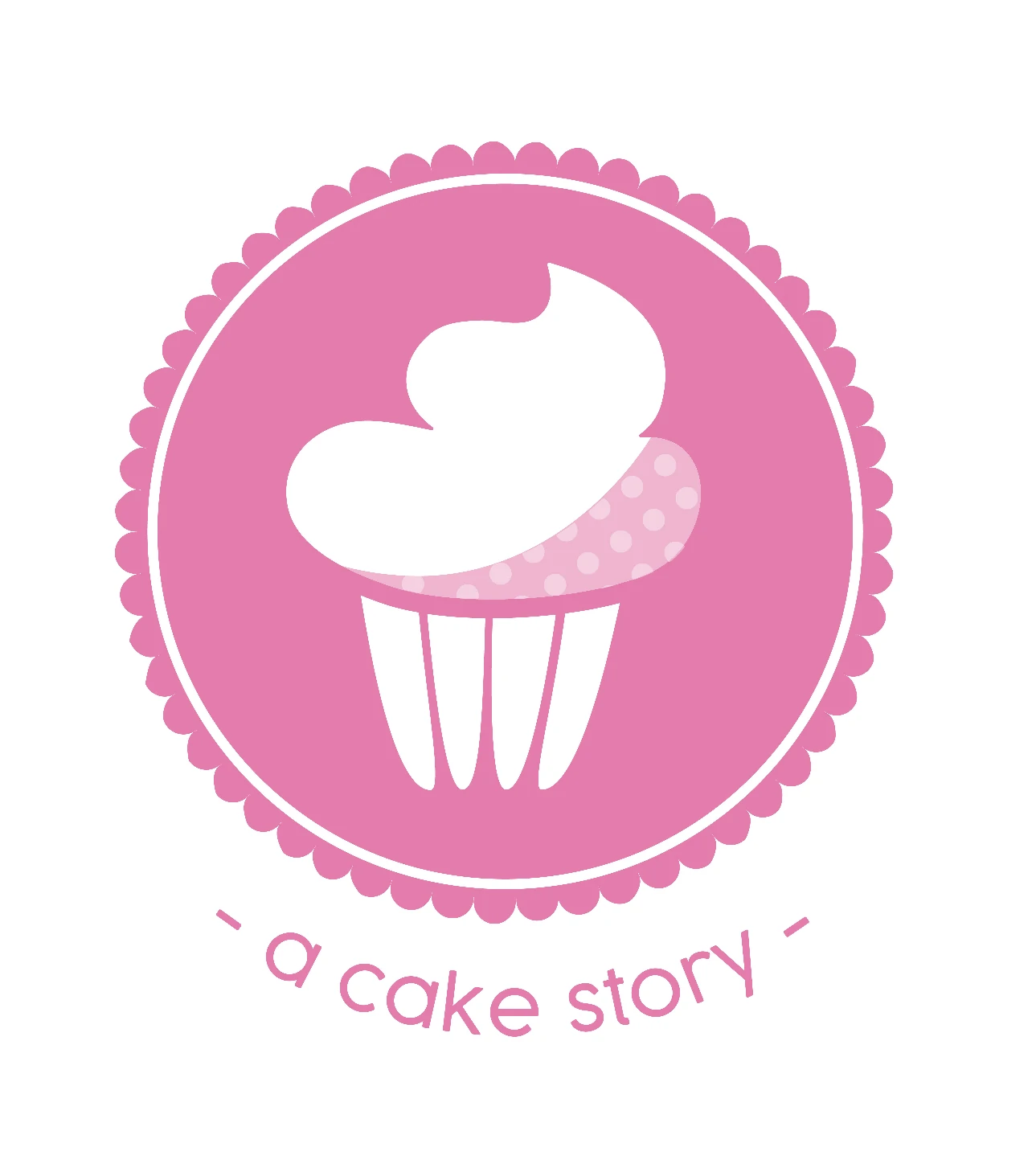 a cake story logo